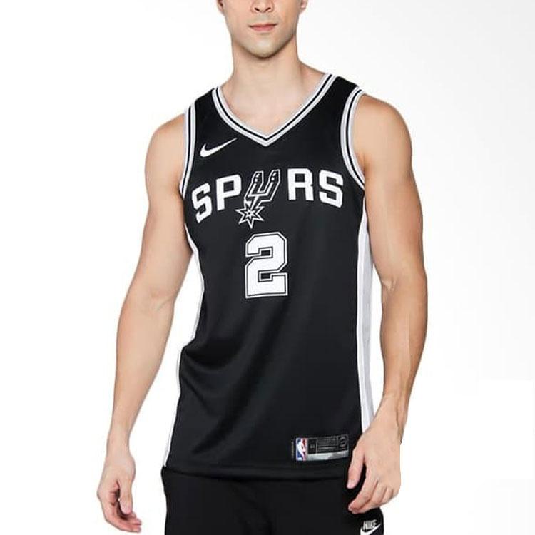 Nike San Antonio Spurs 2020/21 Icon Edition Swingman Jersey 'Kawhi Leonard 2' Men's 864509-010