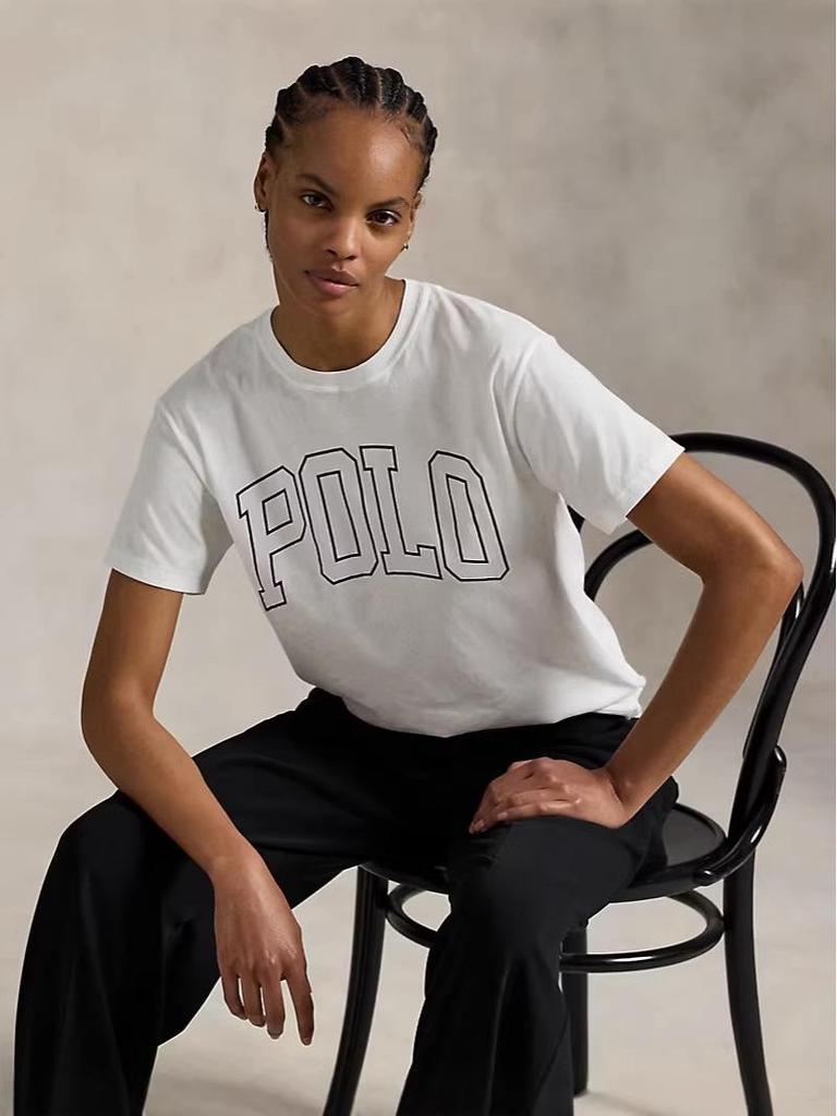 2026 Women's Casual Summer Letter Print Round Neck T-Shirt