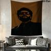 The Weeknd Wall Tapestry Aesthetic Wall Hanging Printed Fabric Blanket Decorative Tapestries for Bedroom Living Room Home Decor