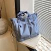 Trendy Street Style Oxford Cloth Tote Bag For Women 2024 Large Capacity Shoulder Bag For Daily Use