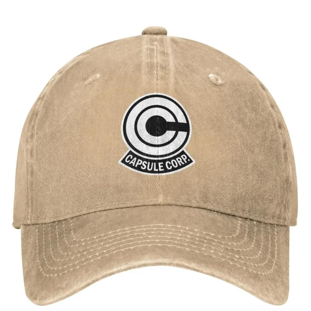 Black Capsule Corp Logo Baseball Cap Unisex Teens Sunscreen Trucker Hat Summer Trendy Outdoor Sport Snapback Cap