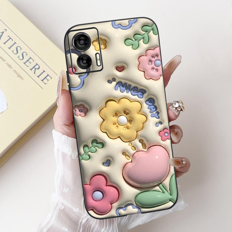 For Motorola Edge 30 LIte Case Cute Panda Cartoon Cover Shockproof Soft TPU Phone Case For Motorola Edge 30 Neo Edge30 Lite Bags