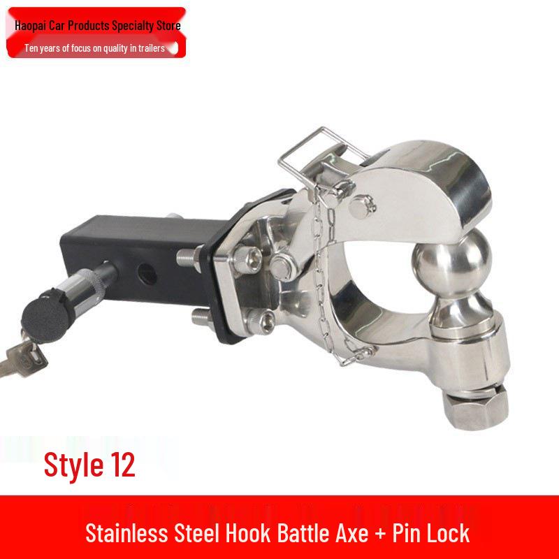 Lan Shan Da Gou 3rd Gen H6 Three-Hole Trailer Hook for Meng Long Xiao Long MAX