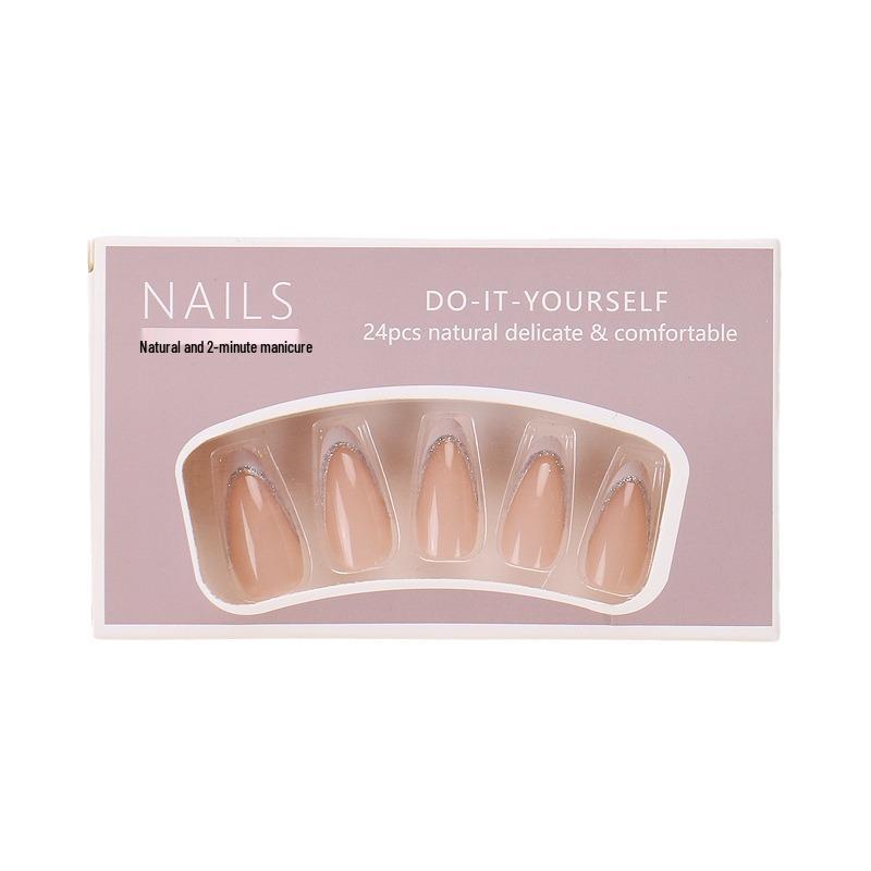 Trendy Removable Nude Gel Nail Patches – Ready-to-Wear Stylish Manicures
