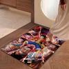 Straw Hat Pirates' Adventure Rectangular Rug Soft Nonslip Carpet For Living Room Play Area Hallway Home Decor Memorial Gift