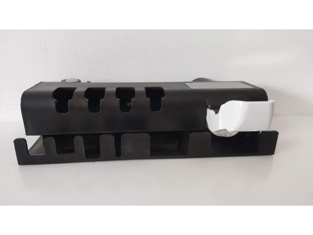 Multi-Function Wall-Mounted Automatic Toothpaste Dispenser & Toothbrush Holder