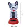 Solar Dancing Toys Decorative Animal Dashboard Ornament Valentine's Day Desk Ornament for Home Decor Car Dashboard Decor Figure