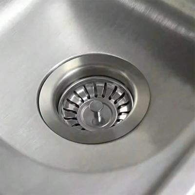 Konyhai mosogató Csatorna szűrő mosdó lefolyó dugó rozsdamentes acél mosogató dugó szűrő dugulásgátló padló lefolyó konyhai kiegészítők