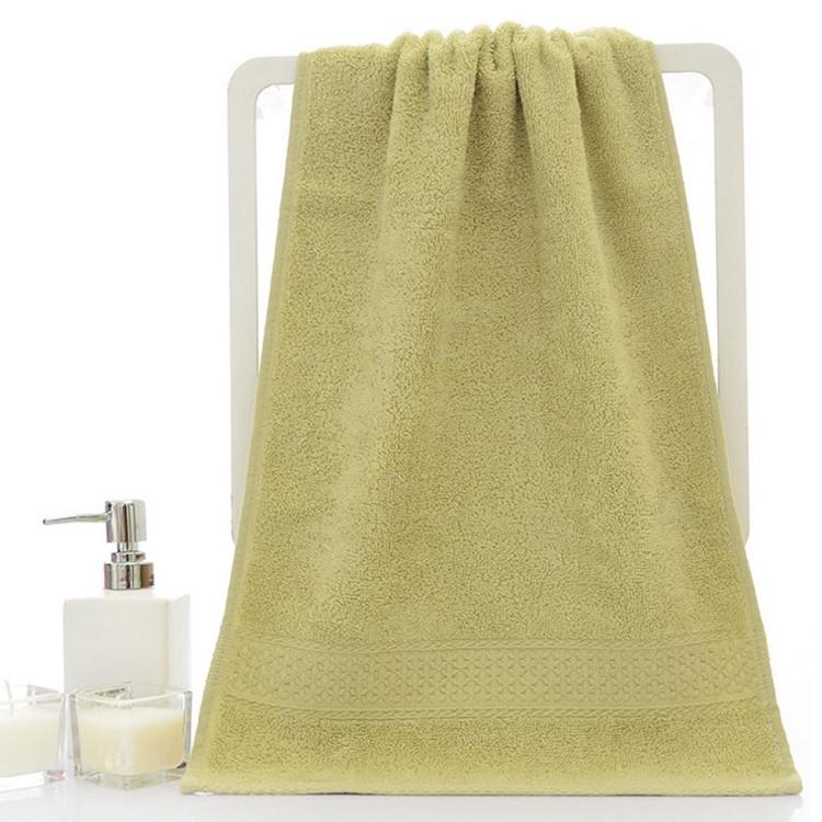 Embroidered Cotton Towel Set - Hand, Bath, & Face Towels (34x74cm)