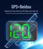 High-Definition Car HUD GPS Speedometer for Electric Cars and Minivans