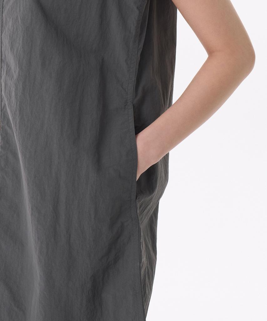 Musinsa Standard Woman Women'S Nylon Mini Dress [Gray]