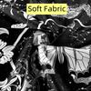 Flower and Butterfly Vertical Tapestry, Black and White Aesthetic Tarot Wall Tapestry, Moon and Stars Floral Tapestries Bedroom