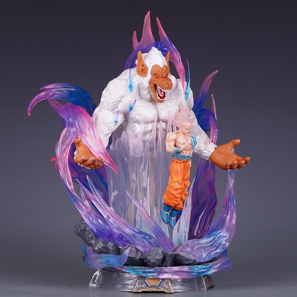 Dragon Ball GK Figure: Great Ape Goku & Ultra Instinct Goku