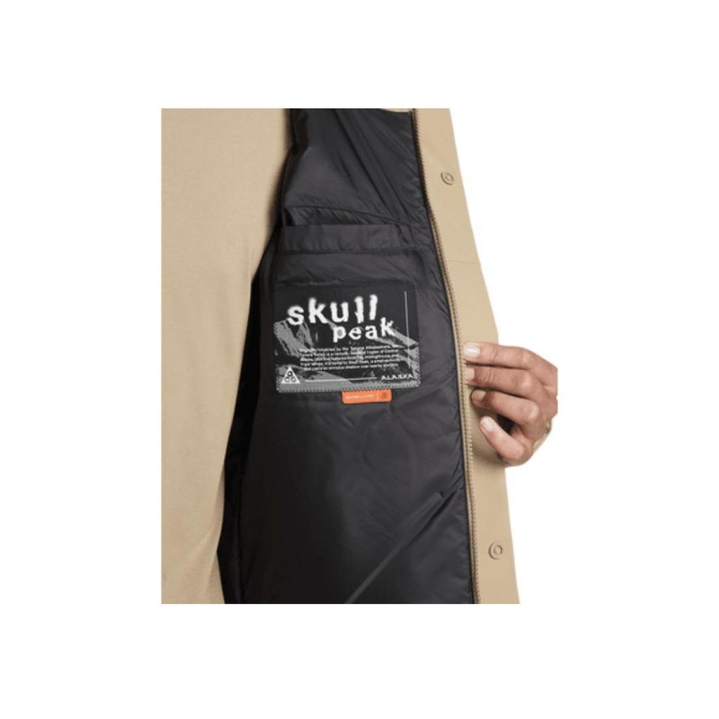 Nike ACG PrimaLoft Skull Peak Windproof Warm Loose Fit Long Sleeve Jacket Men Jackets Khaki FV8681-247