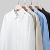 Fingercroxxit Men's Oxford Casual Long Sleeve Shirt