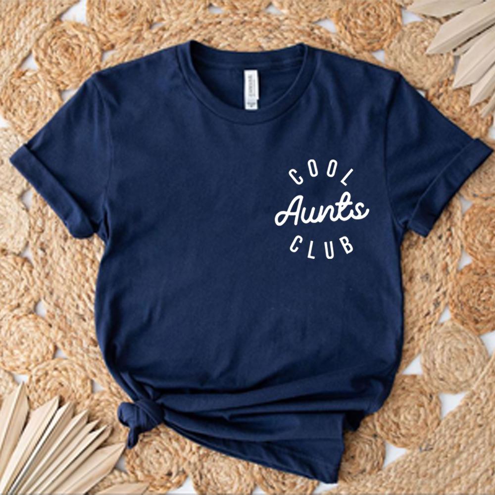 Cool Aunts Club T Shirt New Aunts Tshirt Favorite Aunt Shirt Tees Cool Aunt Gift From Niece Funny Cool Aunt Graphic T Shirts