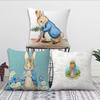 R-Rabbit Cushion Cover Comfortable Soft Pillow Case For P-Peter Sofa Living Room Home Office Decor Cartoon Protective Covers