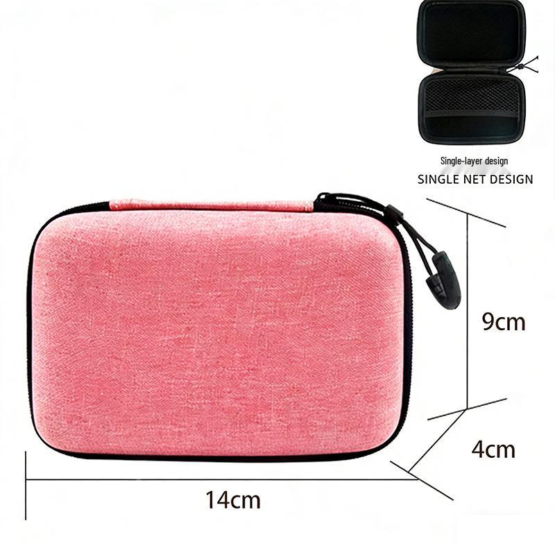 Custodia Zippata con Comparto di Ricarica per Auricolari Bluetooth