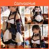 Genshin Impact Cosplay Outfit With Wig And Shoes For Anime Conventions