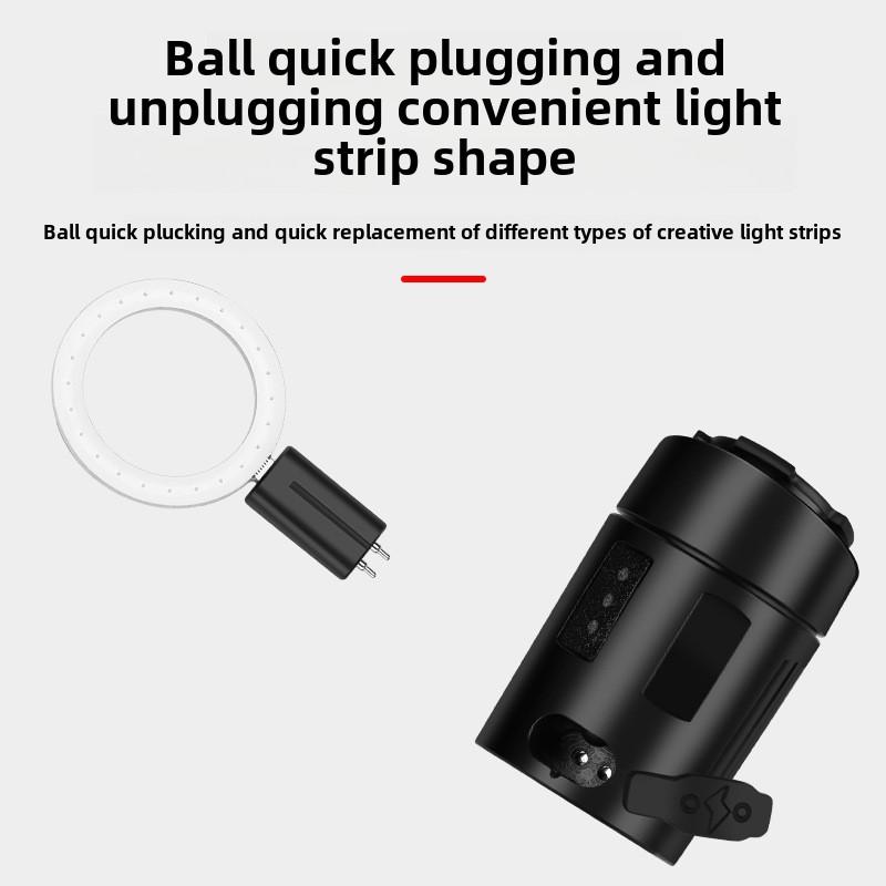 Cycling shape taillights, bicycle running water plug-in lights cycling safety indicators mountain bike riding equipment