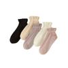 Women's Spring and Summer Thin Cotton Socks, Mesh Girls' Boat Socks, Breathable Short Socks, Summer Casual and Versatile Short Socks