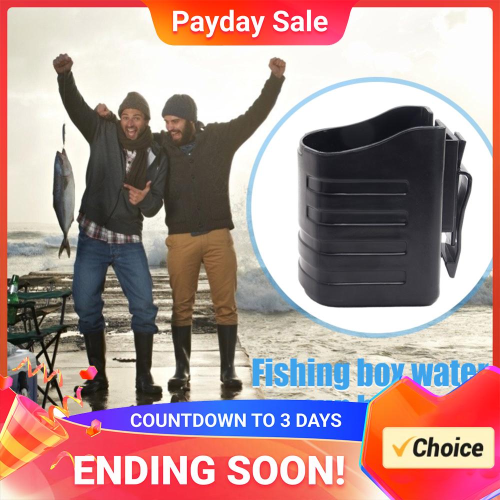 Plastic Fishing  Bottle Holder Easy Installation Fishing Box Water Carrier Lightweight Multifunctional Outdoor Accessories