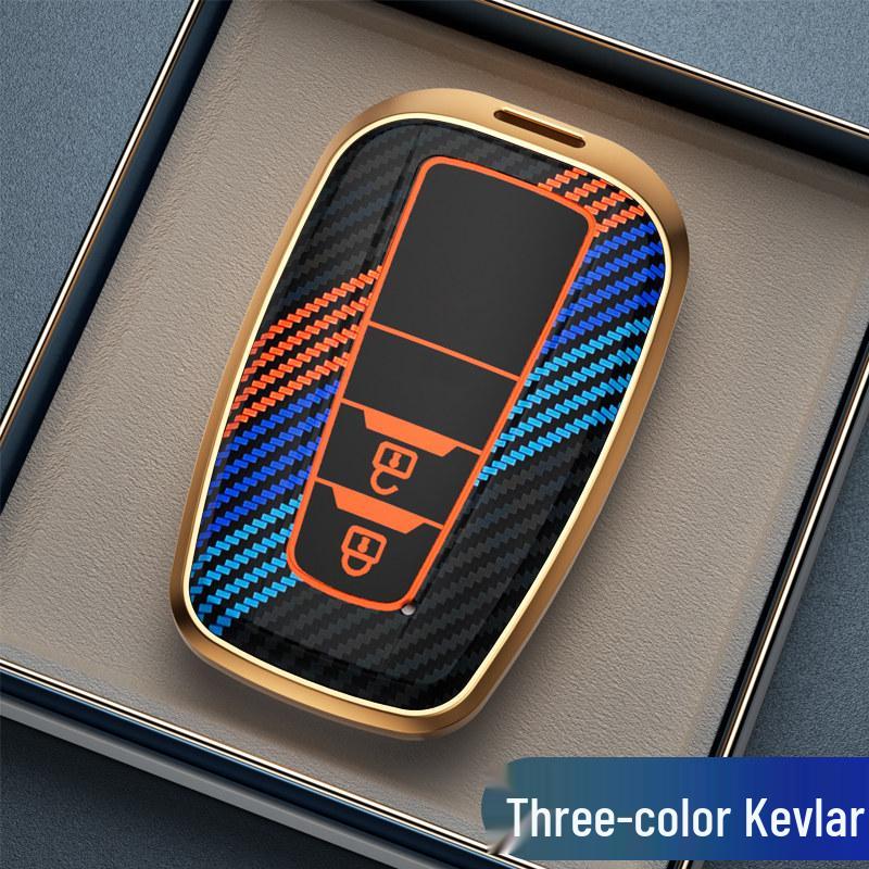 Toyota Key Fob Protective Case for Highlander, Camry, Corolla, and Fenglanda - Full Coverage