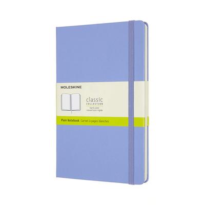 Moleskine Notizbuch Klassisches Notizbuch Hardcover Blanko Großes Format breit x 21cm Hydration Blue QP062B42 (13 cm lang)