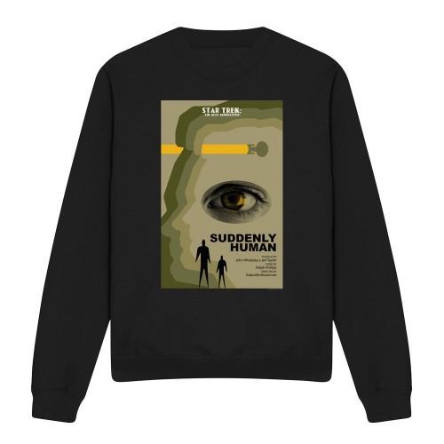 STAR TREK Unisex Adult The Next Generation Season 4 Episode 4 Sweatshirt