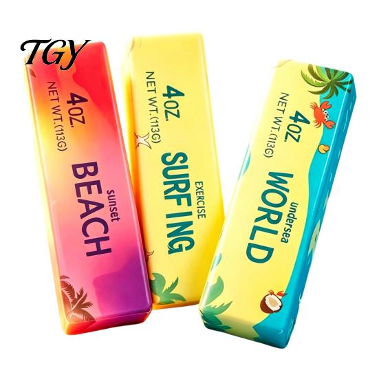Stress Reduction Gadgets Flow Pattern Butter Stick Squeeze Toy, Slow Rebound Bar Toy for Shape Toys Anxiety Relief, Soft Stretchy Fidget Strip