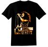 Vintage Female Singer Concert Black T-Shirt