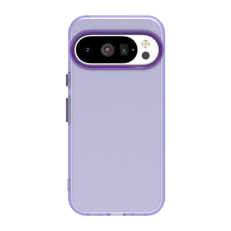 Anti-Drop Candy Color Case For Google Pixel 10 Matte PC Transparent Back Case Google Pixel 10 Pro Cover For Google Pixel 10 Case