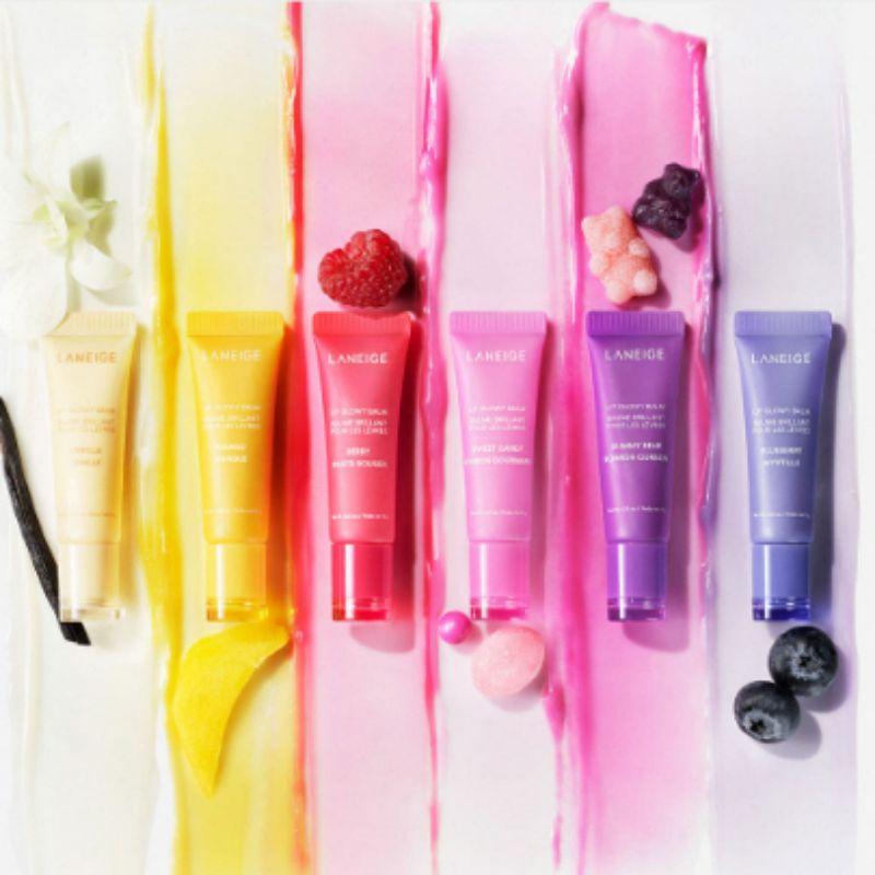 Laneige Lip Glowy Moisturizing Balm Korean K-Beauty Hydrating Lip Care for Glossy Smooth Lips 10g