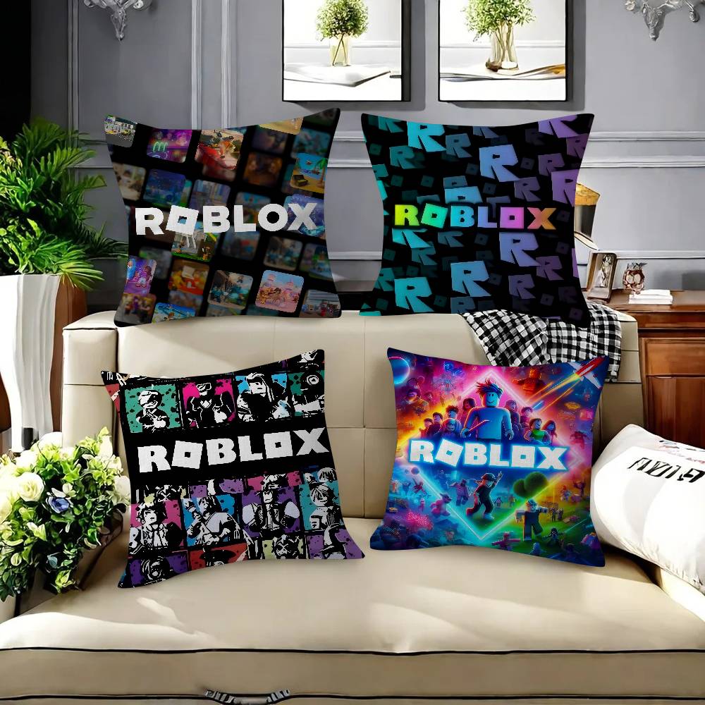 Cushion Cover Decorative Pillow Sofa Home Decor case pillow cases Rrroblox Game Cartoon