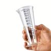 100-ml-Messbecher aus lebensmittelechtem Kunststoff mit Skala – BPA-frei, ideal für Küche und Gastronomie
