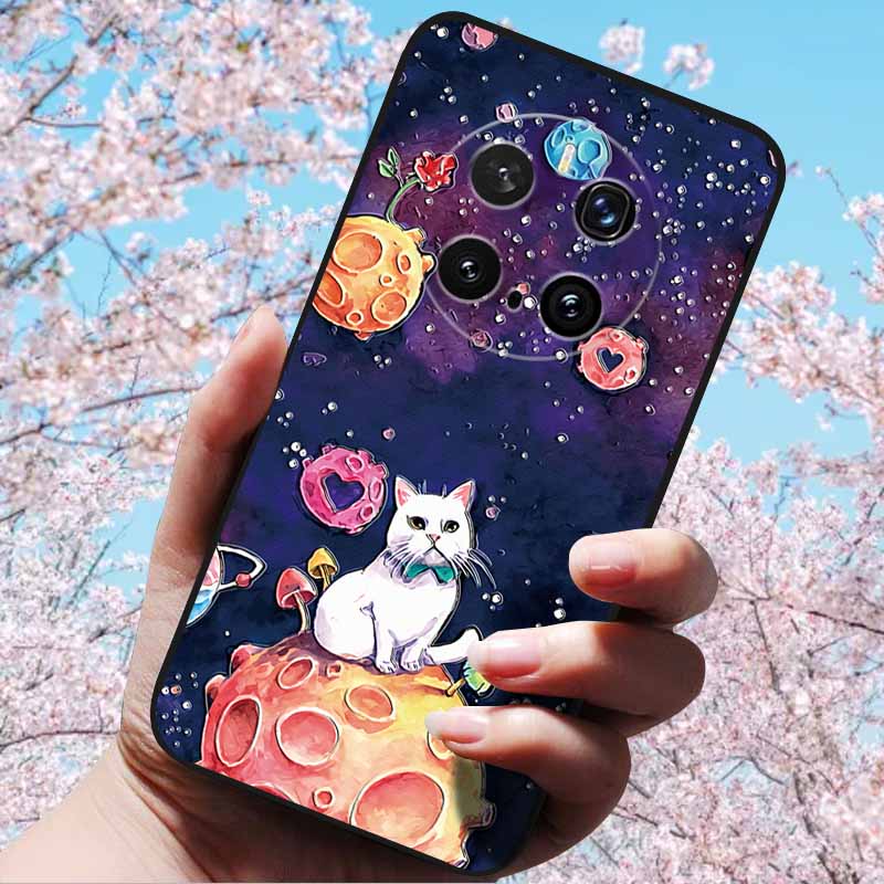 For Honor Magic7 Pro / Magic7 5G Cases 3D Relief Flower Emboss Soft Silicone For Magic7 Pro Magic 7 3D Cartoon Back Cover Cases