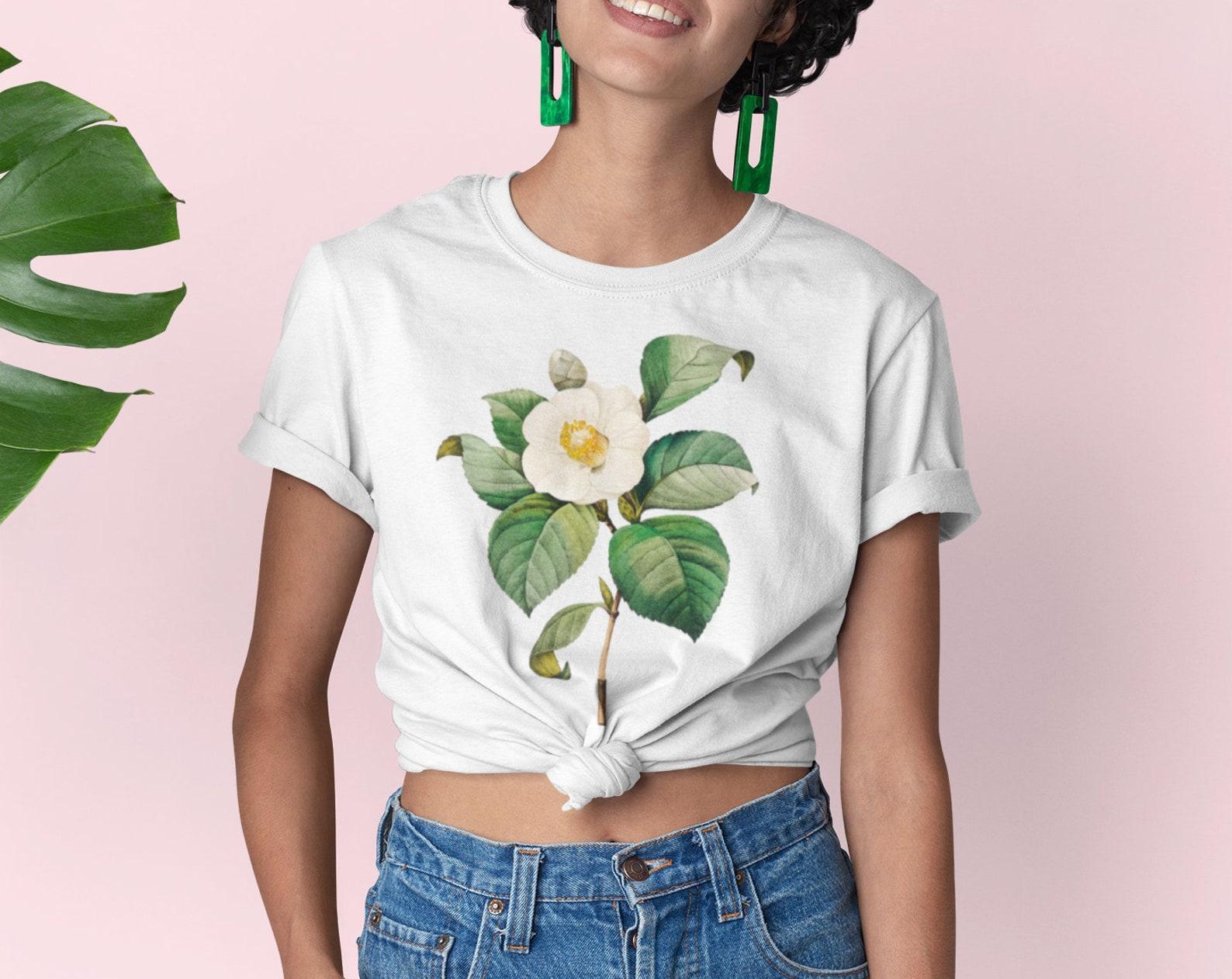 Botanical Shirt, Vintage Botanical, Botanical Print, Vintage Flower Shirt, Vintage T-Shirt, Flower T-Shirt, Tee, Graphic TShirt, Wildflower 2XL