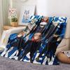 1PC Jujutsu Kaisen Patterned Flannel Blanket Suitable For All Seasons For Home Decor Warmth And Comfort Gifts Holiday Present