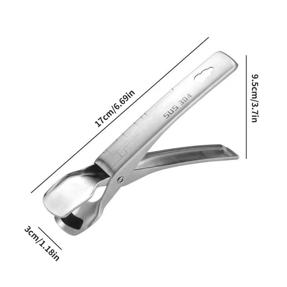 1 Stück Edelstahl Anti-Bügel Schüsselclip Rutschfest Dampfgarer Geschirrclip Heben von Geschirr Küchenutensilien Haushaltsküchenclip Teller