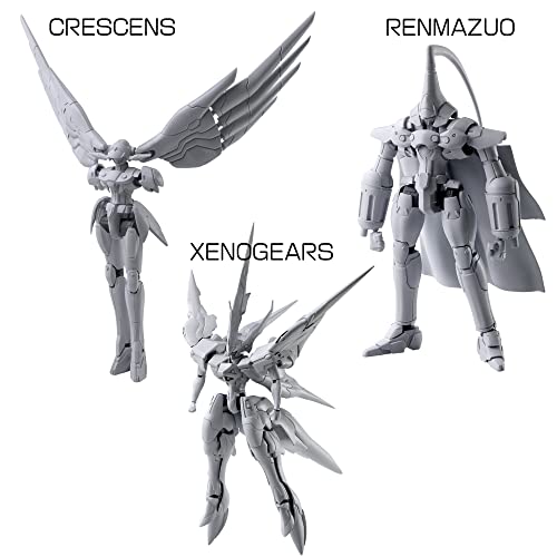 Square Enix Xenogears Structure Arts 1/144 Scale Plastic Model Kit Series Vol. 2 (Boxed Set of 3)