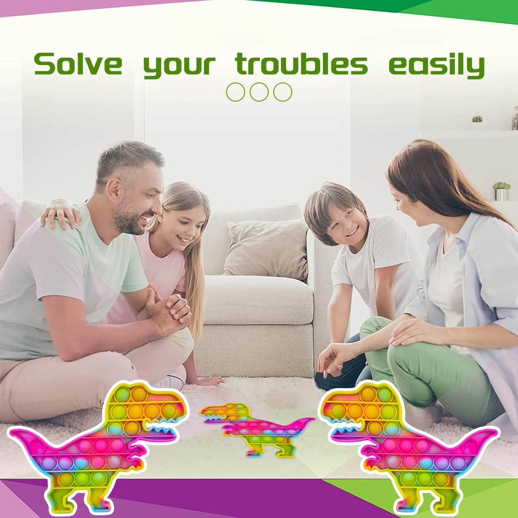 Children's Early Education Silicone Pressing Exercise Board To Decompress Toys