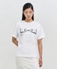 Editeom Ribbon Hook T-Shirt - White