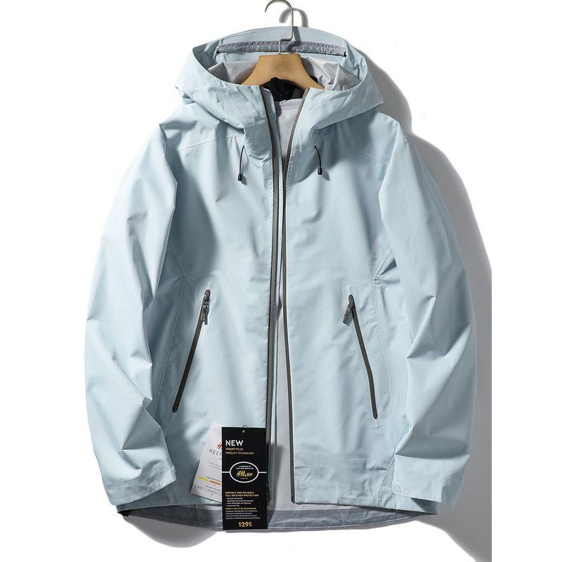 Shell Adhesive Single Layer Men's Assault Jacket Spring & Fall American Outdoor Hiking Windproof Waterproof Windbreaker Export Men's Clothing Outwear