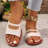 Women Slippers Trend Casual Flats Slippers New Summer Fashion Shoes Beach Bohemian Sandals Home Slides Women Zapatos De Mujer
