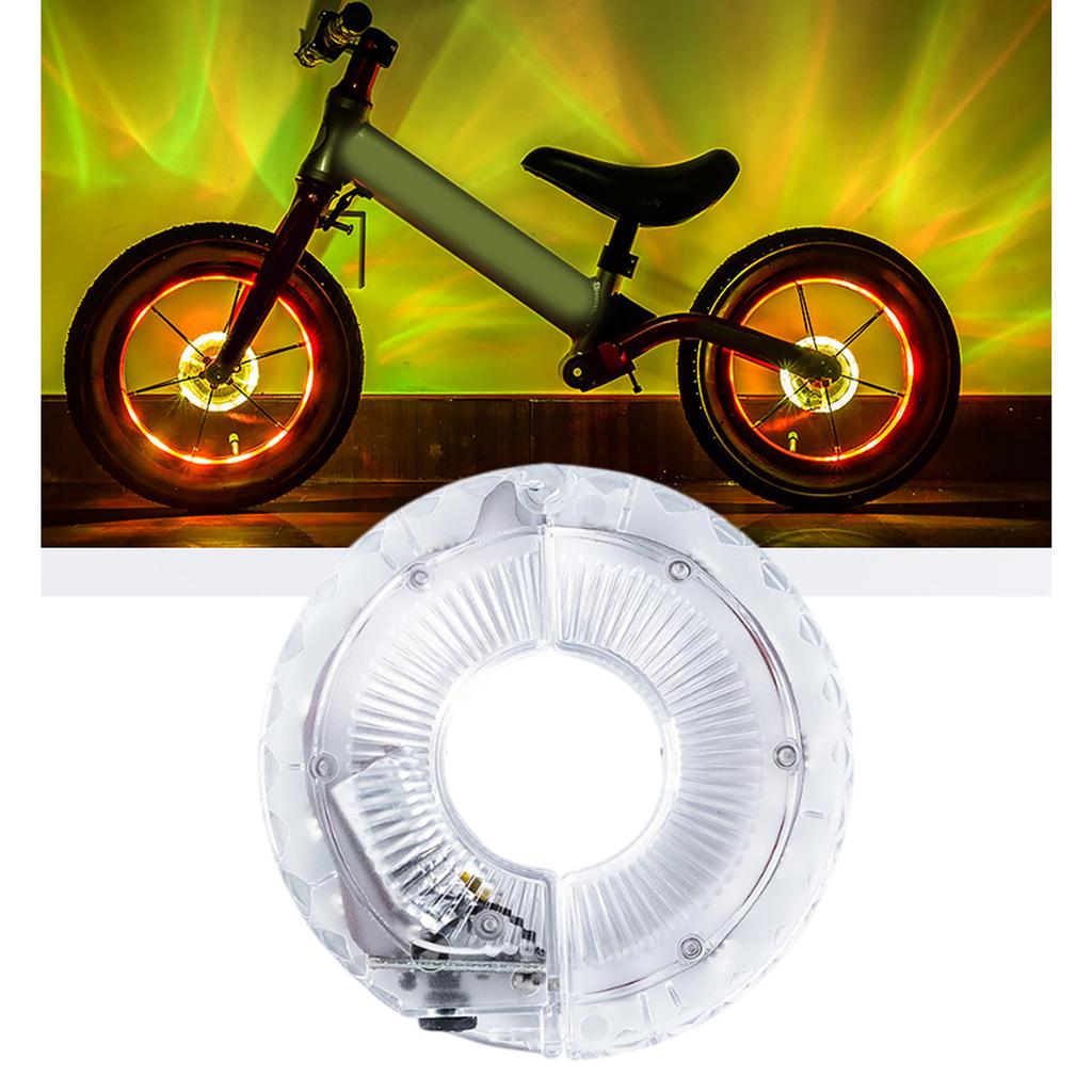 LED Fahrrad Radnaben Licht Wiederaufladbar Kinder Laufräder Radfahren Fahrräder Licht Familien Radsport Ausrüstung