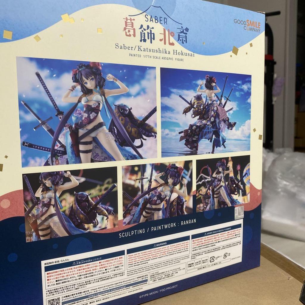 [USED] Fate/stay Night Saber/Katsushika Hokusai Figure