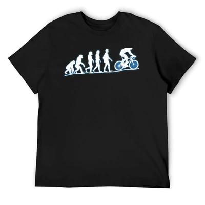 Radfahren Entwicklung Fahrrad Rad Radfahrer MB BMX Geschenk T-Shirt Schweiß Sommer Oberteile T-Shirts für Männer Baumwolle