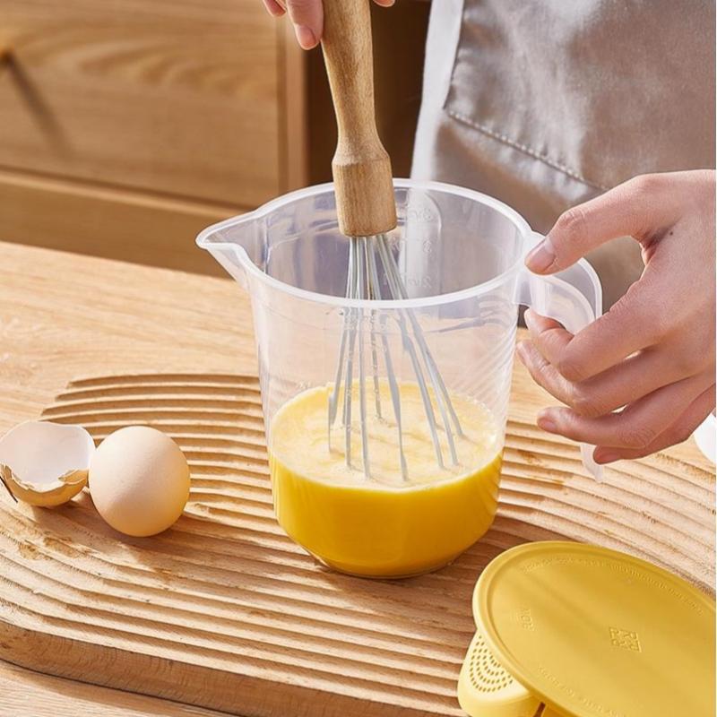 1000ml Measures Cup Cooking Baking Measuring Jug with Handle and Scales Household Kitchen Baking Measuring Tool for Baking Flour
