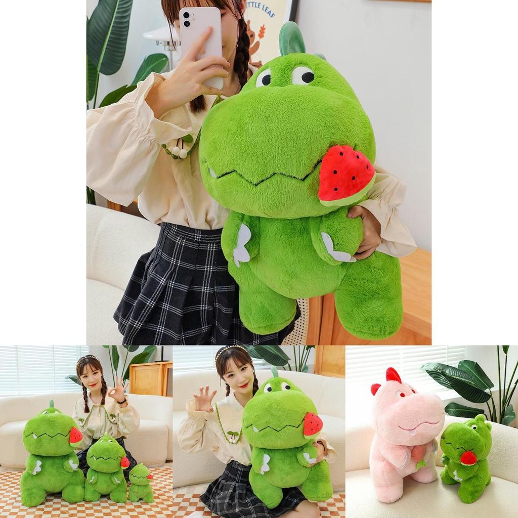 Cute Dinosaur Plush Toy Creative Couple Dolls Stuffed Animal Lovely Doll Kids Pillow Wholesale Birthday Gift Characters)