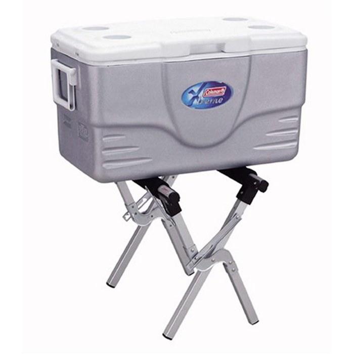 Coleman Cooler Stand, Folding, 1705862, Silver